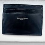 Pasjeshouder Saint Laurent Paris, Zwart